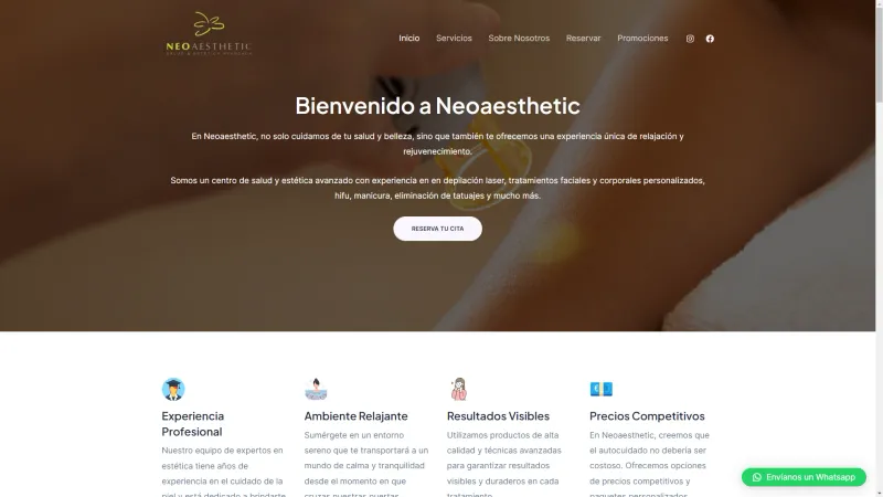 Neoaestheticdiseño web imagen1