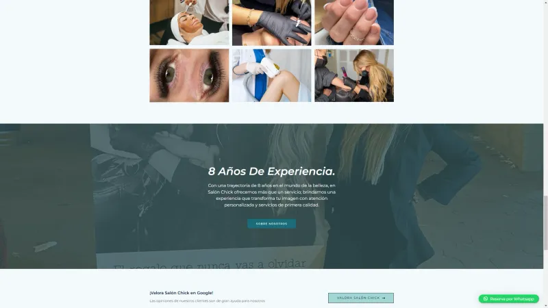 SalonChickdiseño web imagen3