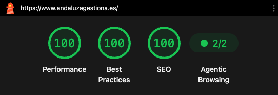 Performance analysis of Andaluza Gestiona